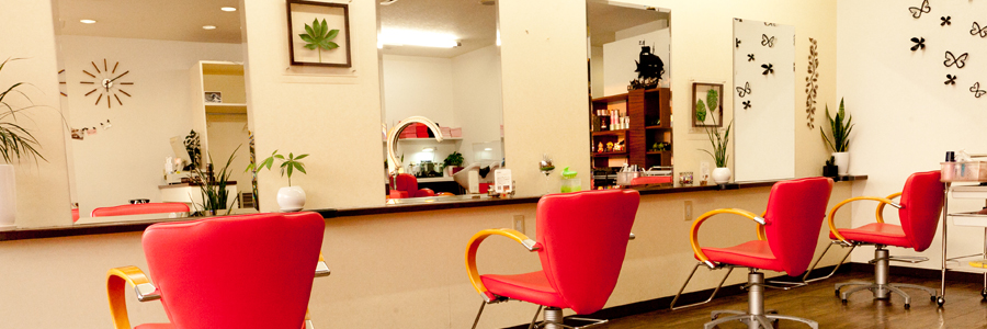 hair&makeエアリー店内写真